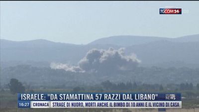 Breaking News delle 16.00 | Israele: "Da stamattina 57 razzi dal Libano"
