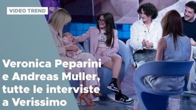 Veronica Peparini e Andreas Muller, tutte le volte che sono stati a Verissimo
