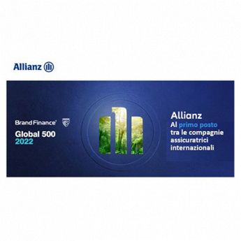 Brand Finance 2022. Allianz al primo posto tra le compagnie assicurative