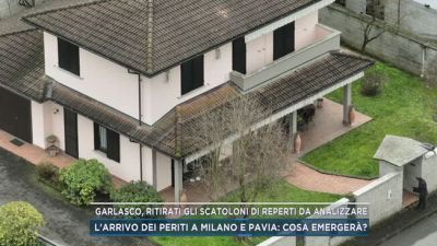 Garlasco, ritirati gli scatoloni di reperti da analizzare