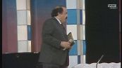 Bagnoli al Costanzo show dopo lo scudetto""Posso applaudirmi da solo?"