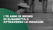I 70 anni di regno di Elisabetta II attraverso le immagini