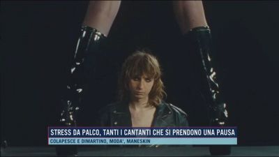 Stress da palco, tanti i cantanti che si prendono una pausa