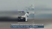 Commando armato assalta un portavalori