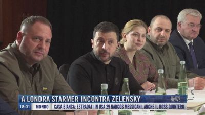 Breaking News delle 18.00 | A Londra Starmer incontra Zelensky
