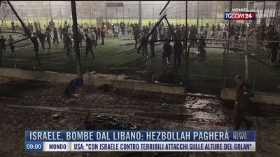 Breaking News delle 09.00 | Israele, bombe dal Libano: hezbollah pagherà