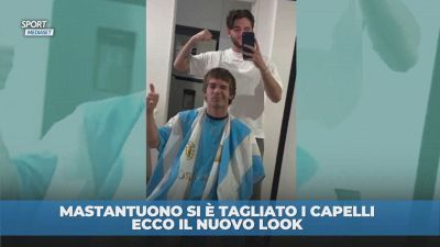 Mastantuono: ecco il nuovo look