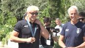 Martinenghi: la festa per l'oro a Casa Italia