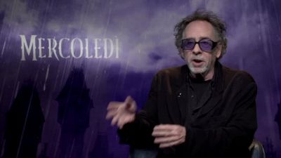 Tim Burton a Lucca Comics presenta la sua "Mercoledì"