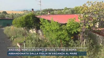 Anziana morta di stenti in casa vicino a Roma