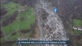 Palagano, la frana che ha isolato molte famiglie