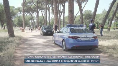 Roma, orrore a Villa Pamphilj: trovati due corpi