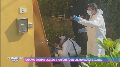 Padova, 80enne ucciso e nascosto in un armadio: è giallo