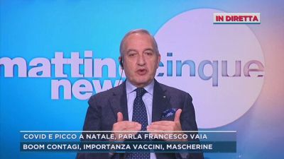 Covid e picco a Natale, parla Francesco Vaia