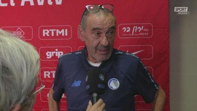 Atalanta, Sarri post Hapoel: "Vittoria meritata"