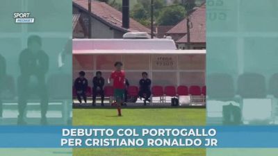 Debutto col Portogallo per Cristiano Ronaldo Jr