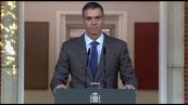 Spagna, Sanchez annuncia:elezioni anticipate per il 29 novembre