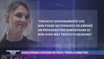 Chiara Ferragni a processo per truffa, la reazione dell'influencer
