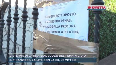 Cisterna di Latina, dal luogo del femminicidio