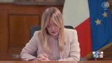 La premier Meloni: ok le misure Cdm