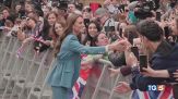 Kate a Reggio Emilia sorrisi e semplicità