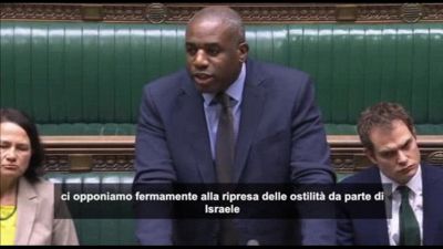Regno Unito chiede stop ostilità Israele: "Vogliamo cessate il fuoco"