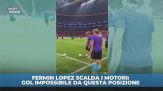 Fermin Lopez scalda i motori: gol impossibile da questa posizione