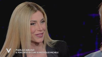 Paola Caruso: "La salute di mio figlio Michele è migliorata"