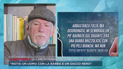 Lilly, una testimonianza del giorno prima del ritrovamento