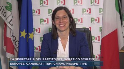 La segretaria del Partito Democratico Elly Schlein