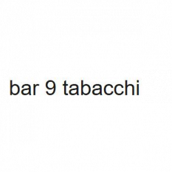 Bar 9 Tabacchi logo