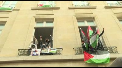 A Parigi, tensione fra studenti filo palestinesi e filo israeliani