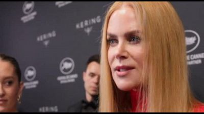 Nicole Kidman a Cannes riceve il premio "Women in Motion"