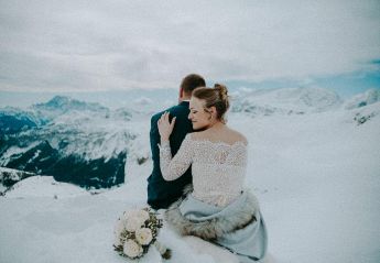 Matrimonio Intimo Invernale in Alta Badia