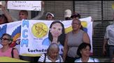 Venezuela, la manifestazione per il rientro di Machado
