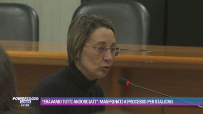 "Eravamo tutti angosciati": Manfrinati a processo per stalking