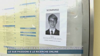 Edoardo Galli, chi è il ragazzo scomparso da Colico?