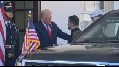 Trump accoglie il presidente ucraino Zelensky alla Casa Bianca