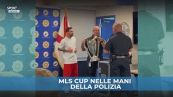 MLS: Messi presenta il trofeo alla polizia di Fort Lauderdale