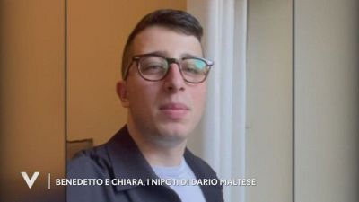 Benedetto e Chiara, i nipoti di Dario Maltese