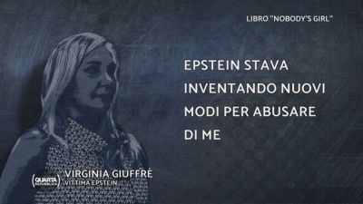 Caso Epstein - Le parole di Virginia Giuffrè