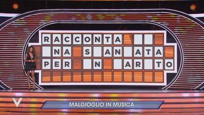 "La Ruota della Fortuna": Malgioglio in musica