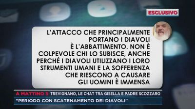 Trevignano, le chat tra Gisella e Padre Scozzaro