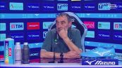 Lazio, Sarri: "Io resto, ma la Juve vista ultimamente è difficile da affrontare"