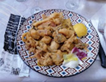 PIZZERIA RISTORANTE "ANEMA E' CORE"   frittura di pesce