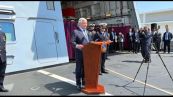 Il ministro Tajani visita la fregata italiana Marceglia a Osaka