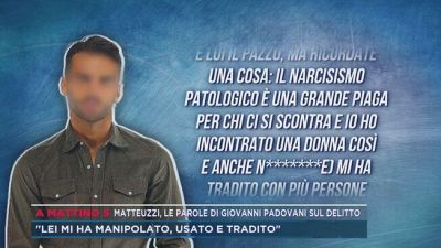 Matteuzzi, le parole di Giovanni Padovani sul delitto