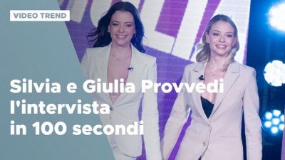 Silvia e Giulia Provvedi, l'intervista in 100 secondi