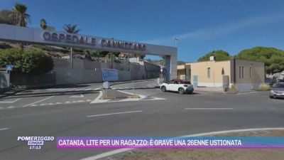 Catania, lite per un ragazzo: è grave una 26enne ustionata