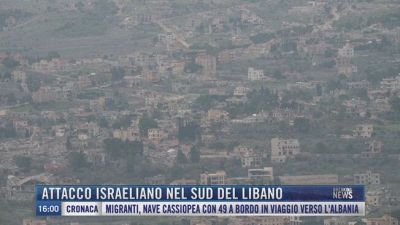 Breaking News delle 16.00 | Attacco israeliano nel sud del Libano